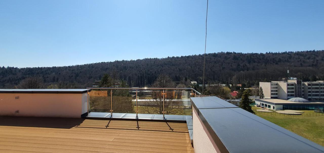 Penthouse Apartman Rezidencia Mineral Bardejovske Kupele Luaran gambar