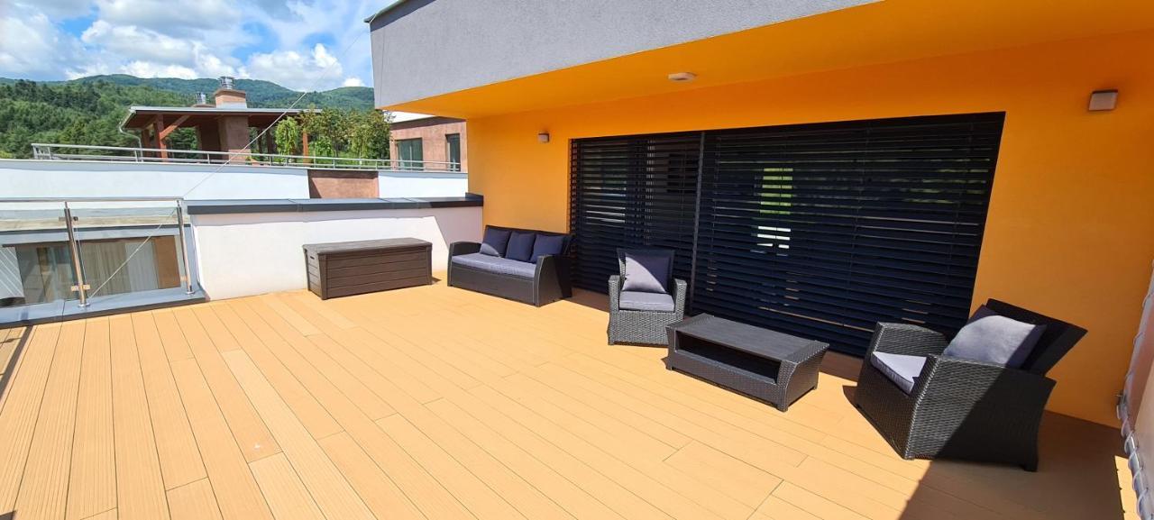 Penthouse Apartman Rezidencia Mineral Bardejovske Kupele Luaran gambar