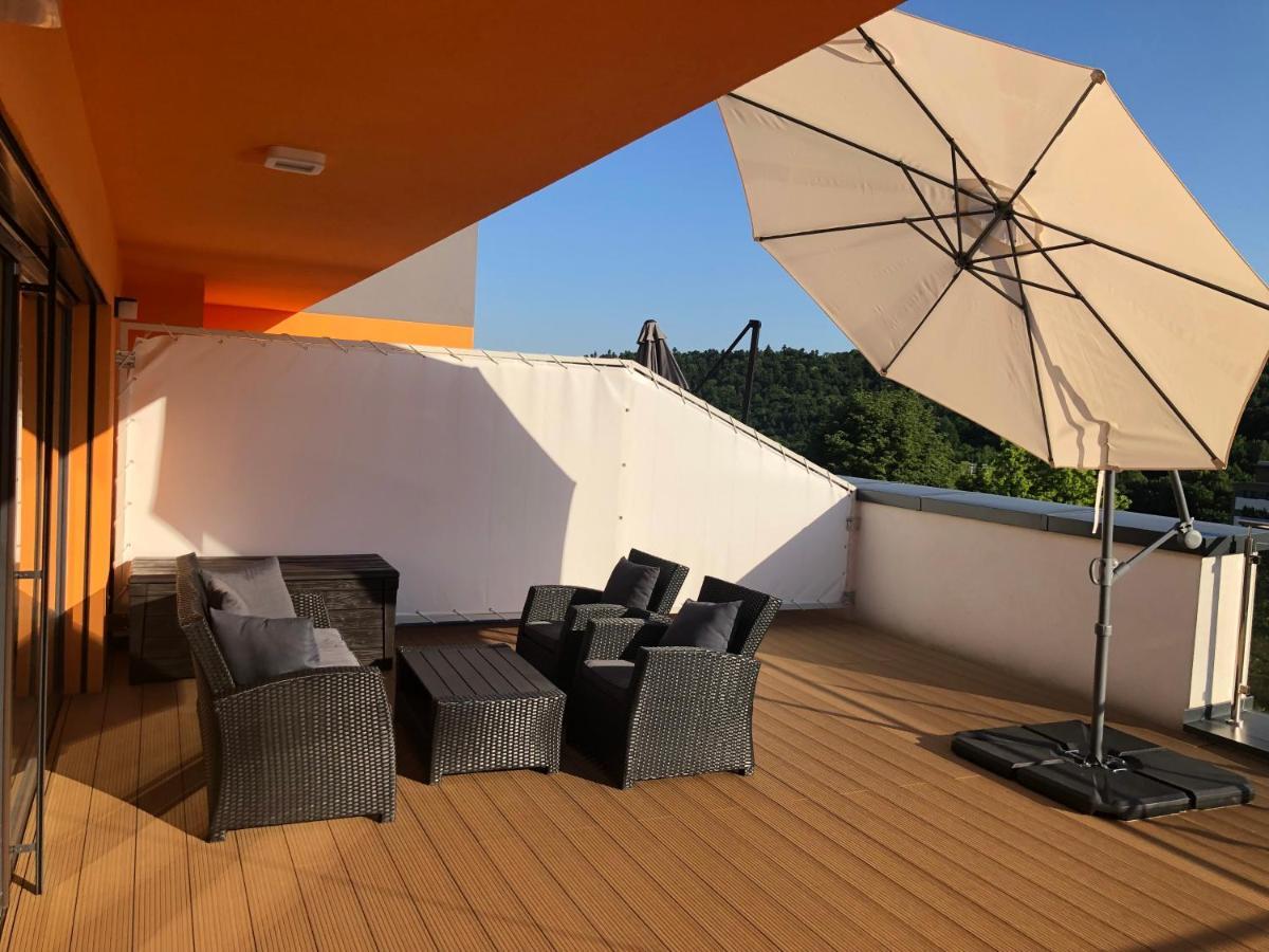 Penthouse Apartman Rezidencia Mineral Bardejovske Kupele Luaran gambar